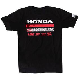 Dcor Visuals 80-131-2 Dftcor Honda Factory2 T-shirt Medium Black