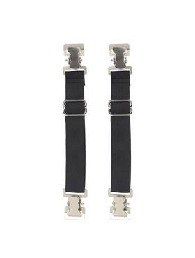 Pk50-nb Dream Apparel Heavy-duty Alligator Teeth Boot Clips For Secure Fit - Adjustable Elastic Straps