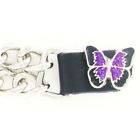 Dve155p Purple Butterfly Double Chain