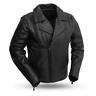 Elm269-l Eagle Leather Mens Night Rider Platinum Cowhide Black Concealed Armored