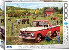 Eg-6000-5467 Eurographics Puzzle - Grampas Old Truck Ford F-series F150- 1000 Pieces Free Usa Shipping