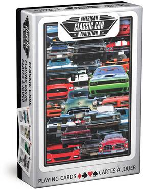 Eg-8901-0658 Eurographics Muscle Car Playing Cards Mustang Cobra Jet Olds Chevelle And More Ships Free