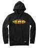 F33121105-blk-md Fmf Apparel Racing Don Pullover Hoody Md Black