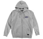Fa7122901-hgr-xl Fmf Apparel Racing Mens Strokes Zip Fleece Xl Grey