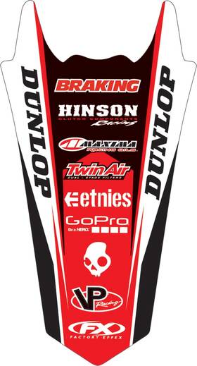 Factory Effex 28-32334 Rear Fender Kits #28-32334