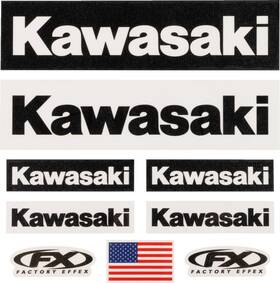 Factory Effex 28-82100 Jersey Iron-on Kits #28-82100