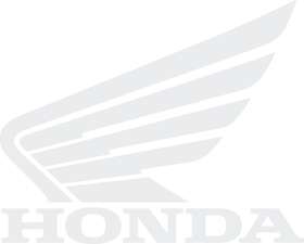 Fx04-2692 Factory Effex Logo Stickers 3pk Honda Wing - White #fx04-2692
