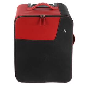 70004797 Ferrari Basic Luggage Trolley Suitcase Red