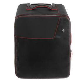 70004949 Ferrari Luggage Trolley Suitcase Black