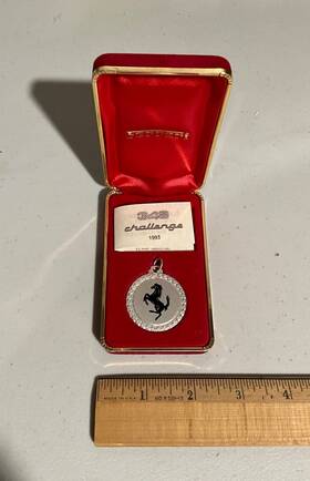 Ferrari 889295346679 348 Challenge Launch Medallion 1993 189/250 Owners And Driver S