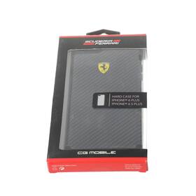Fr4925 Ferrari Genuine Scuderia Iphone 6/6s Plus Black Carbon Fiber Hard Case