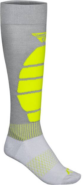 Fly Racing 350-0577l Snow Performance Coolmax Socks Lg-xl Gray #350-0577l