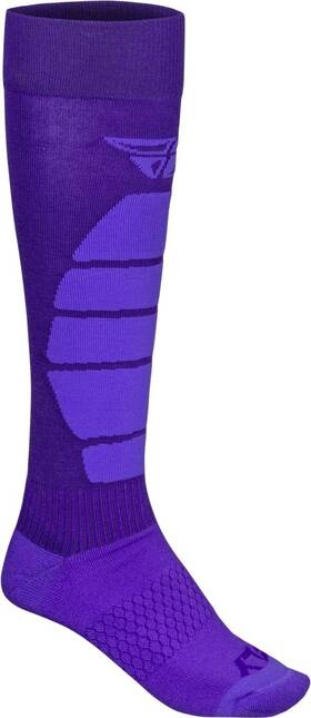 Fly Racing 350-0578s Snow Performance Coolmax Socks Sm-md Purple #350-0578s