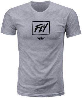 352-01462x Fly Racing Zoom Tee 2022 2x Grey