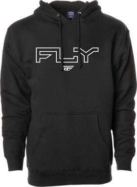 354-0304l Fly Racing Edge Hoodies Lg Black