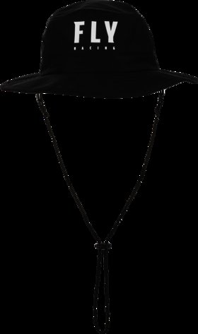 351-0080 Fly Racing Bucket Hat Black