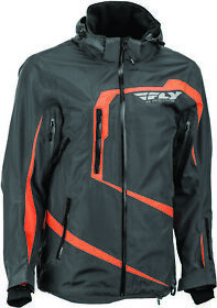470-4048x Fly Racing Carbon Jacket Xl Grey Orange