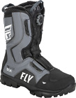 361-96606 Fly Racing Marker Boa Boots Size 6 Black Grey