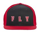 351-0068 Fly Racing Wfh Hat Black Red Osfa