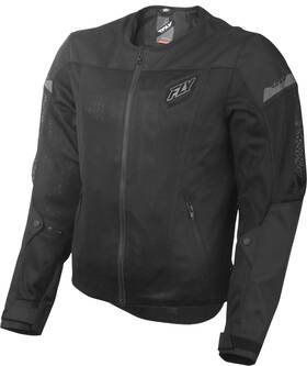 477-4070 Fly Street #6179 6 Racing Flux Air Mesh Jacket 2xl Black