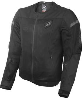 477-4070 Fly Street #6179 7 Racing Flux Air Mesh Jacket 3xl Black