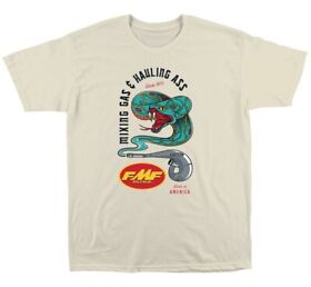 Sp22118913-nat-2xl Fmf Racing Slithers Tee Natural Xx-large Tan