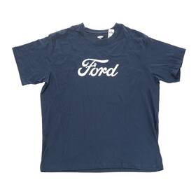 Fd-20-09634-xl Ford Logo Blue T-shirt 4xl