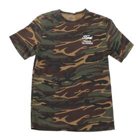 Fd-20-1684-sml Ford Inch Proud To Honor Camo T-shirt Small