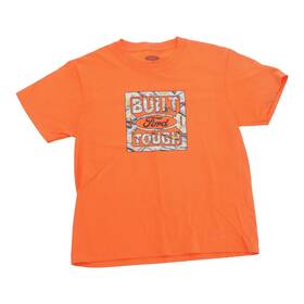 Fd-203286 Ford Fd-203286- Built Tough Bft Youth Camo Logo Orange T-shirt Medium