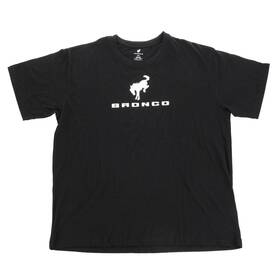 Fd200961-3xl Ford Bronco Basic Logo Black T-shirt 3xl