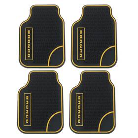 Fd203193-bwy-cst Ford Bronco Car Mat Coasters Set Of 4