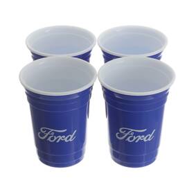 Fd203430 Ford Reusable Party Cup Set Of 4