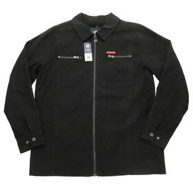 Fd203686med Ford Mustang Garage Jacket Black Medium