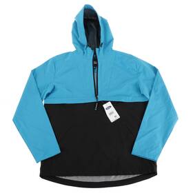 Fd203703-pcbl-med Ford Mustang Mach-e Blue Quarter Zip Jacket Medium