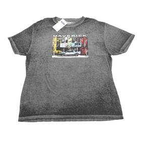 Fd203728xl Ford Mens Maverick Graffiti Truck T-shirt Black Xl