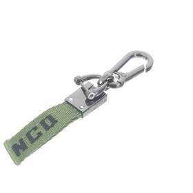 Fd204339 Ford Genuine Bronco Webbed Loop Keychain With/black And Carabiner