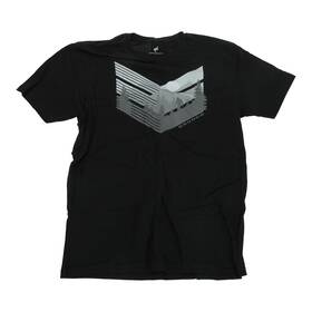Fd204624l Ford Bronco Mens Sasquatch Mountain T-shirt Black Large