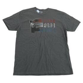 Fd205336xl Ford Mens Trucks Build Tough T-shirt Gray Xl