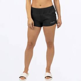 232300-1005-10 Fxr Racing Coastal Womens Shorts Md Black/gray
