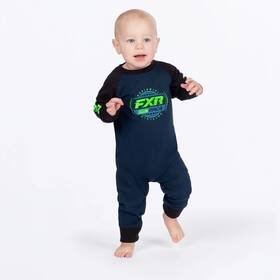 251537-4770-06 Fxr Racing Race Division Infant Onesies 0-6 Months Blue