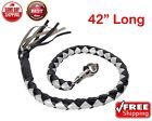 Gbw22-11-t2 Dream Apparel Long Circumference Black Silver Soft Leather Motorcycle Get