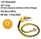Gbw8-bb Dream Apparel Long Thick Motorcycle Get Back Whip Black And