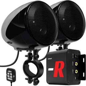 Tn4-r Gohawk Gh072 Amplifier 4 Inch Full Range Waterproof Bluetooth Black
