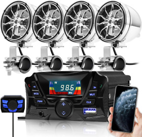 Ts3-ts3-q Gohawk Ts3-q Gen.2 Motorcycle Weatherproof Bluetooth Speakers 7/8-1