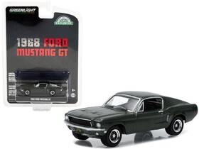 Gl-1968gtbullitt Greenlight 1 64 Scale 1968 Mustang Bullitt Diecast Model Official Hobby Edition Free Ship