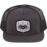 351-0063y Grey Fly Racing Freedom Youth Snapback Trucker Hat