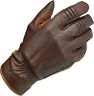 Gw-sml-01-co Biltwell Work Gloves Chocolate Small Brown Cuff