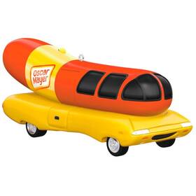 Hal-qxi7504 Hallmark 2024 Ornament - The Wienermobile With Sound Rare Ships Free To Usa