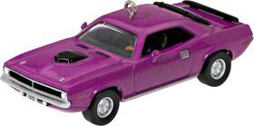 Hal-qxm9157 Hallmark 2023 Mini Ornament - 1970 Plymouth Hemi Ftcuda Rare Ships Free To Us