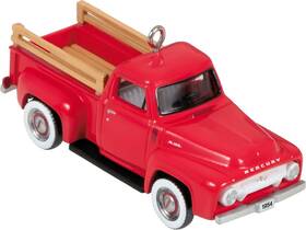 Hal-qxm9159 Hallmark 2023 Mini Ornament - 1954 Mercury M-100 Nib Free Usa Shipping